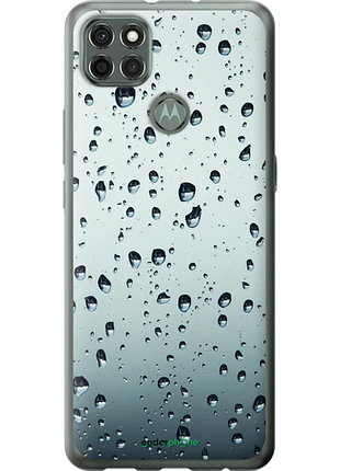 Чехол на motorola g9 power стекло в каплях "848u-2229-8094"