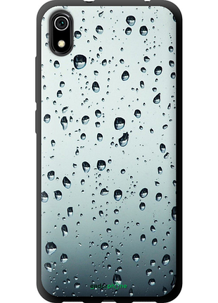 Чехол на xiaomi redmi 7a стекло в каплях "848b-1716-8094", чехол для телефона