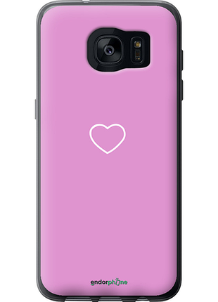 Чехол на samsung galaxy s7 edge g935f сердце 2 "4863u-257-8094", чехол для телефона