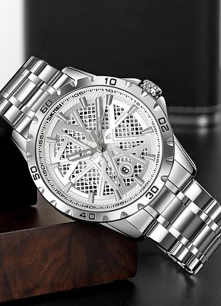 Наручные часы skmei 9337sisi silver 4