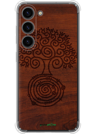 Чехол на samsung galaxy s23 узор дерева "4119sp-2907-8094", чехол для телефона