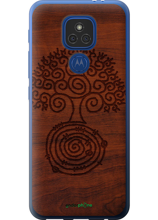 Чехол на motorola e7 plus узор дерева "4119u-2107-8094", чехол для телефона