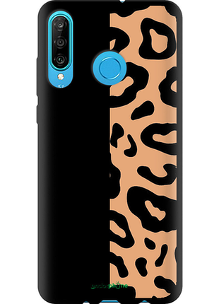 Чехол на huawei p30 lite пятна леопарда "4269b-1651-8094", чехол для телефона