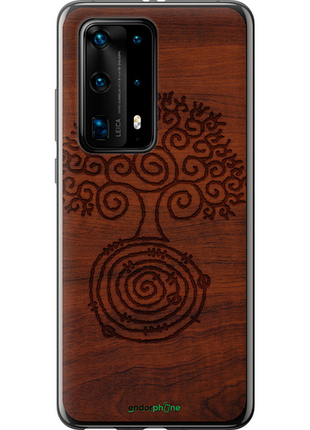 Чохол на huawei p40 pro plus візерунок дерева "4119u-1917-8094", чохол для телефона