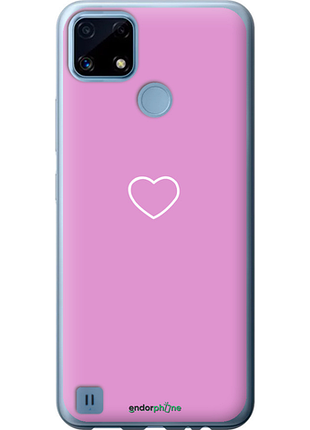 Чехол на realme c21 сердце 2 "4863u-2321-8094", чехол для телефона