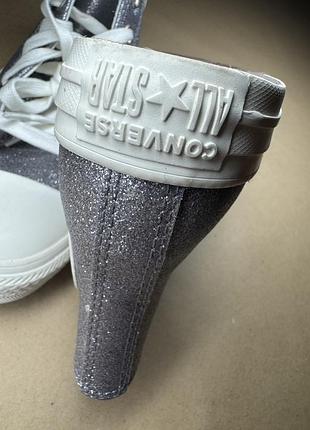 Кеди глітер блискучі converse chuck taylor all star 3