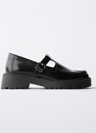 Нові туфлі лофери zara, розмір 32