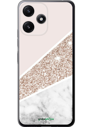 Чехол на xiaomi redmi 12 5g пастельный мрамор "4342u-3194-8094", чехол для телефона