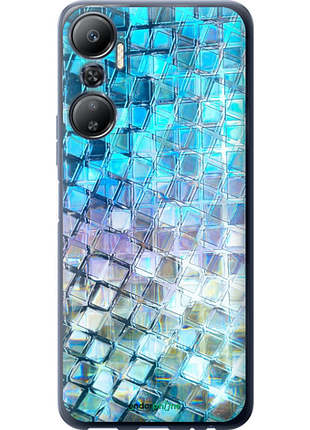 Чехол на infinix hot 20 переливающаяся чешуя "227u-2966-8094", чехол для телефона