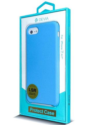 Чехол devia для iphone se 2020/8/7 successor blue 2