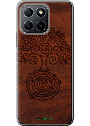 Чехол на huawei honor x6 узор дерева "4119u-3341-8094"