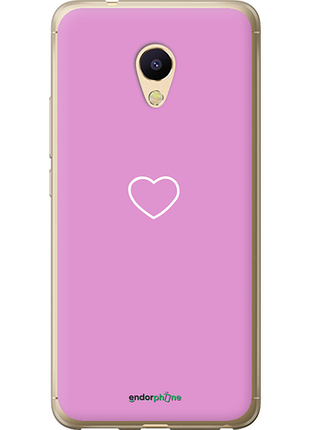 Чехол на meizu m5s сердце 2 "4863u-776-8094", чехол для телефона