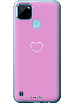 Чехол на realme c21y сердце 2 "4863u-2472-8094", чехол для телефона