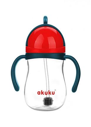Поїльник akuku a0164 синьо-червоний