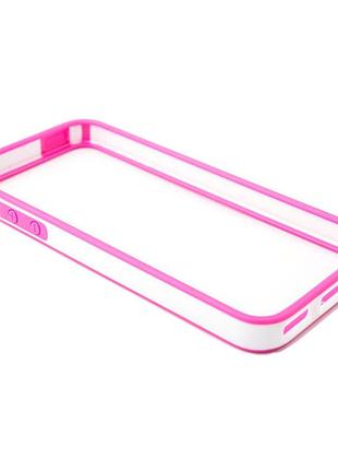 Бампер devia для iphone 5/5s/5se crystal pink