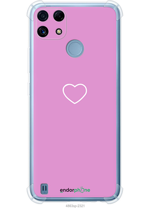 Чехол на realme c21 сердце 2 "4863sp-2321-8094", чехол для телефона
