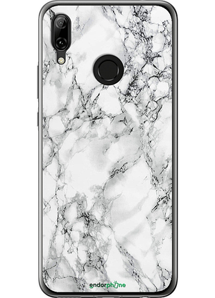 Чехол на huawei nova 3 мрамор белый "4480u-1535-8094", чехол для телефона