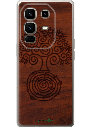 Чехол на infinix note 50 pro+ узор дерева "4119u-4041-8094"