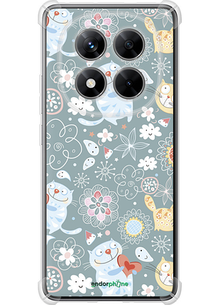 Чехол на xiaomi poco x7 котята v3 "1223sp-4011-8094", чехол для телефона