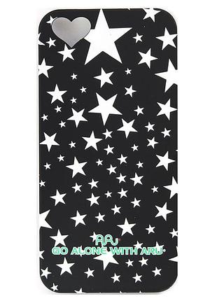 Чехол aru для iphone 5/5s/5se twinkle star black