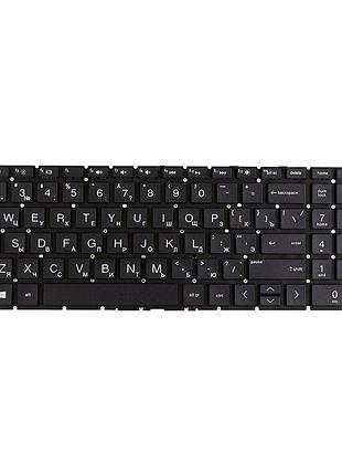 Клавиатура для ноутбука hp 250 g7 (15-da) черная, без фрейма