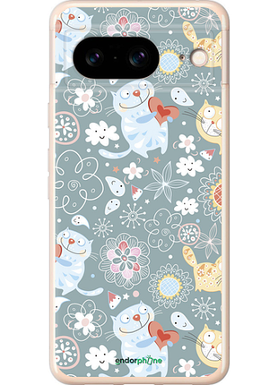 Чехол на google pixel 8 котята v3 "1223u-3060-8094"
