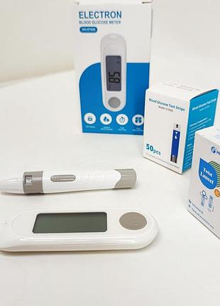 Компактный глюкометр с lcd дисплеем, домашний глюкометр, аппарат для измерения глюкозы vw-61