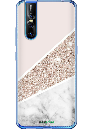 Чехол на vivo v15 pro пастельный мрамор "4342u-1763-8094", чехол для телефона