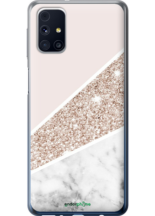 Чехол на samsung galaxy m31s m317f пастельный мрамор "4342u-2055-8094", чехол для телефона