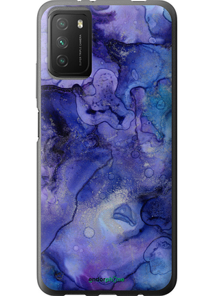 Чехол на xiaomi poco m3 мрамор 7 "4802u-2200-8094", чехол для телефона