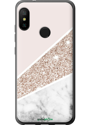 Чехол на xiaomi mi a2 lite пастельный мрамор "4342u-1522-8094"