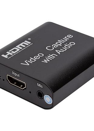 Внешняя карта видеозахвата powerplant hdmi audio, 4k/30hz (hdvc4)