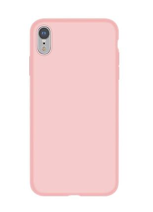Чехол devia для iphone xr nature розовый