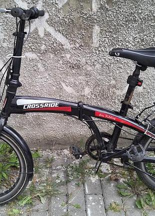 Складний велосипед ardis crossride folding series 20" (shimano, 7 швидкостей)