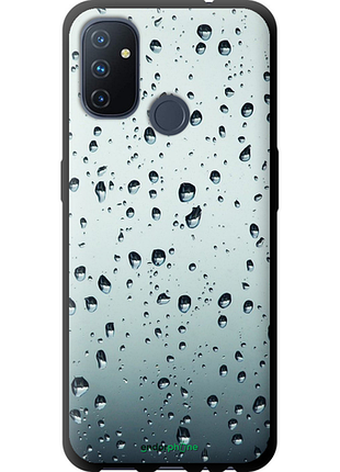 Чехол на oneplus nord n100 стекло в каплях "848b-2130-8094", чехол для телефона