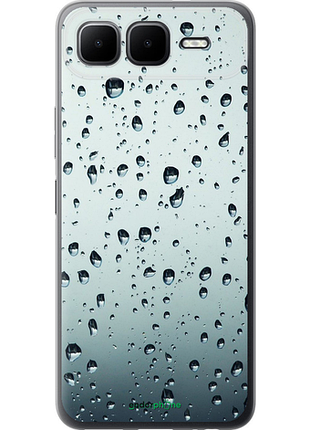 Чехол на infinix smart 10 plus стекло в каплях "848u-4108-8094", чехол для телефона