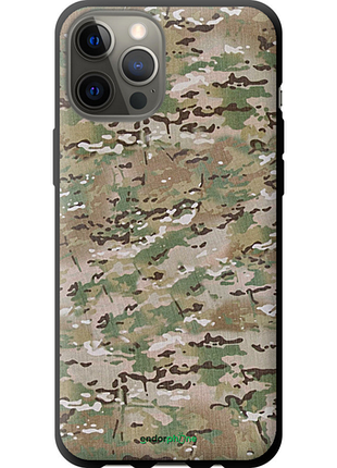 Чохол на iphone 12 pro max камуфляж v5 "1201b-2054-8094"