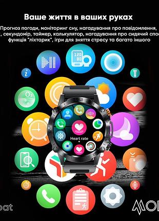 Наручные часы modfit combat silver orange 3