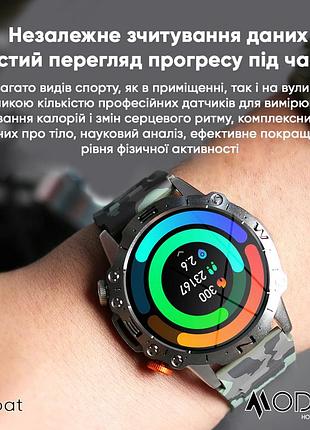 Наручные часы modfit combat silver orange 9