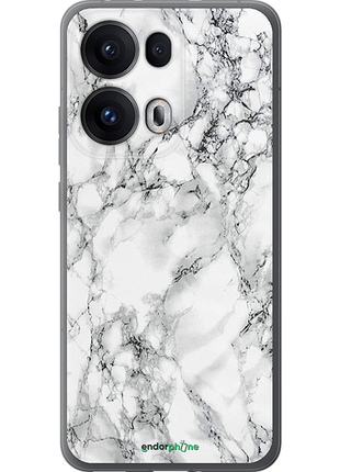 Чехол на oppo reno13 pro мрамор белый "4480u-3943-8094"