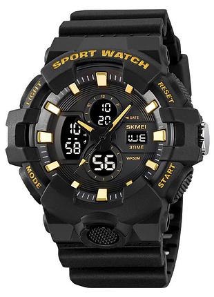 Наручные часы skmei 2117bkgd black-gold
