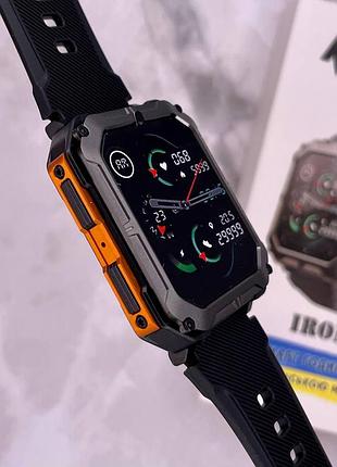 Наручные часы modfit iron black-orange 4