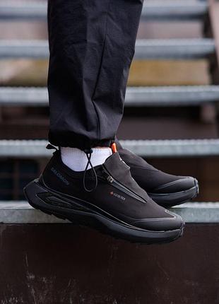 Odyssey elmt gore-tex black orange