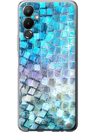 Чехол на tecno pova 4 lg7n переливающаяся чешуя "227u-2967-8094", чехол для телефона