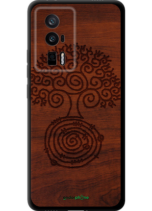 Чехол на xiaomi redmi k60 узор дерева "4119b-2973-8094", чехол для телефона