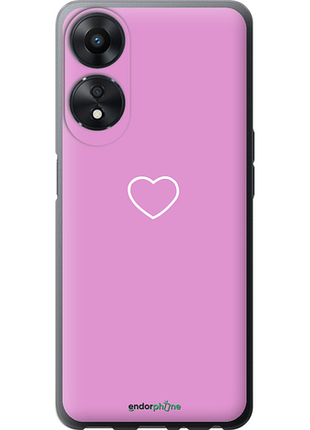 Чохол на oppo a58 5g серце 2 "4863u-2950-8094", чохол для телефона