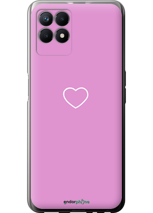 Чохол на realme 8i серце 2 "4863u-2518-8094", чохол для телефона