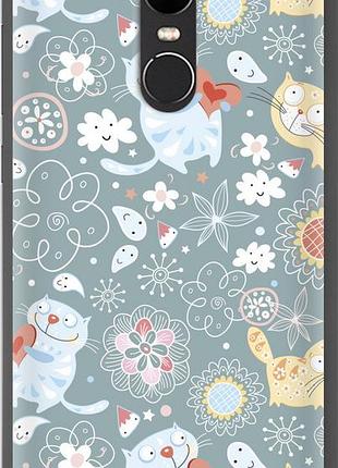 Чехол на xiaomi redmi note 4x котята v3 "1223u-951-8094", чехол для телефона