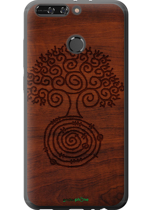 Чехол на huawei honor v9 / honor 8 pro узор дерева "4119u-1246-8094"