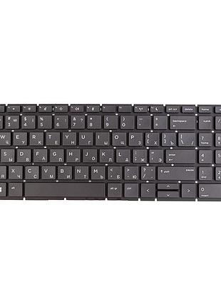 Клавиатура для ноутбука hp probook 450 g6 черная, без фрейма